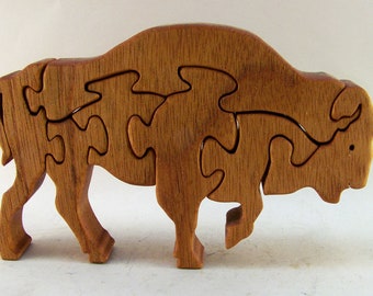 Bison Wood Puzzle