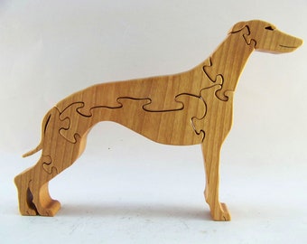 Greyhound Wood Puzzle