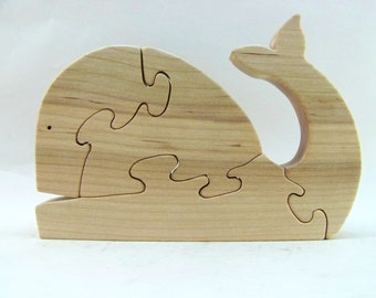 Whale Wood Puzzle