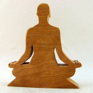 Lotus Yoga Pose Figurine Padmasana image 5