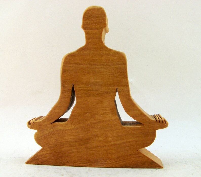 Lotus Yoga Pose Figurine Padmasana image 5