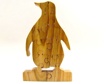 Penguin Wood Puzzle