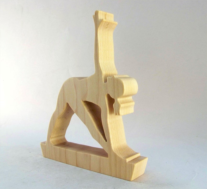 Triangle Yoga Pose Figurine Trikonasana image 3