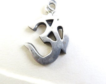 Sterling  OM  Pendant