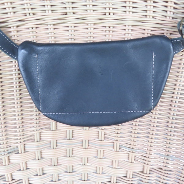 Vintage leather hip bag, Fanny Pack