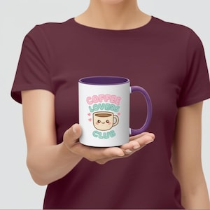 Cute Coffee Lovers Club Mug - Perfect Gift for Coffee Enthusiasts, Fun Kitchen Decor, Ideal for Birthdays, Holidays, and Coffee Breaks