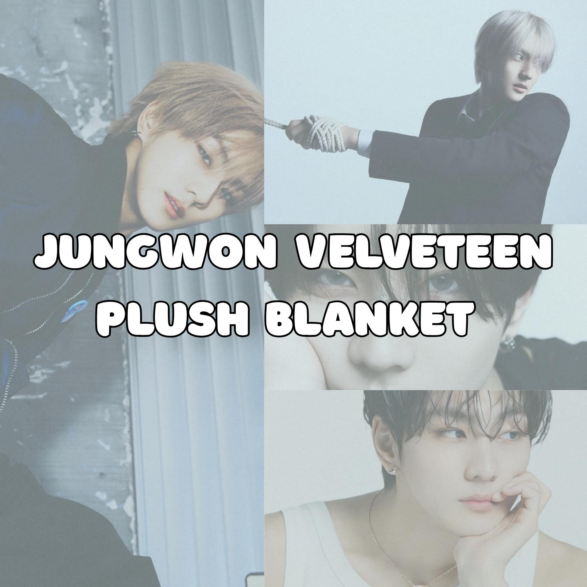 アイドル ENHYPEN FLUFFY CAT BLANKET for JUNGWON Enhypen Jungwon