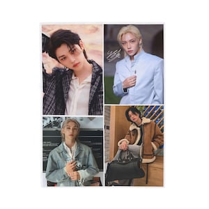 Stray Kids FELIX Velveteen Plush Blanket - Cozy Throw Soft Blanke, Gift for STAY Home Decor