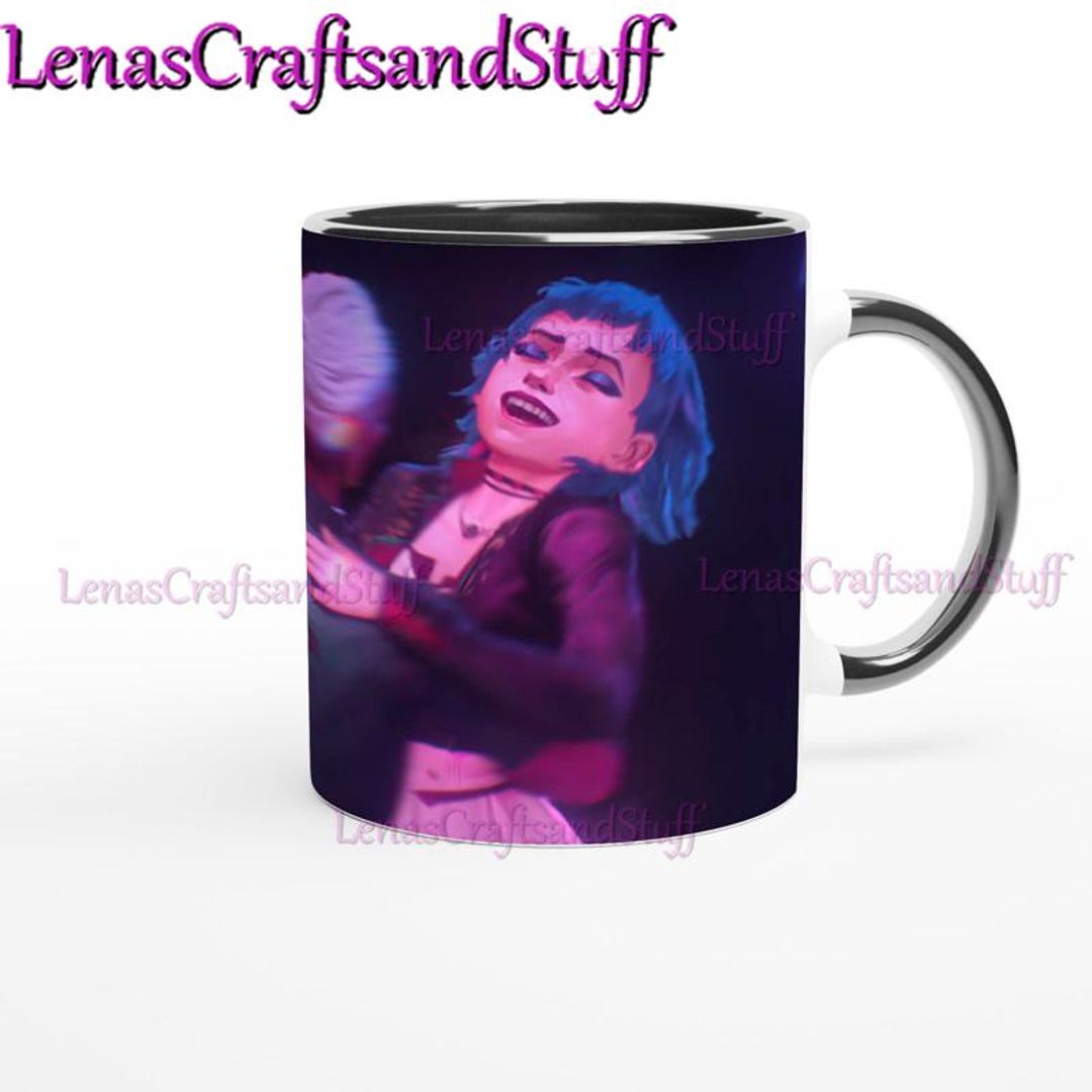 Arcane JINX-POWDER and Ekko Fan Art Design Mug / Inspired by Arcane ...
