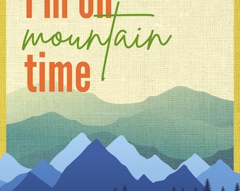Mountain Art Print