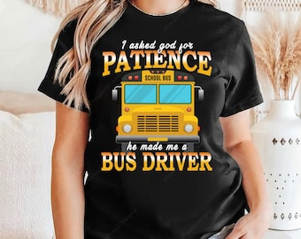 Lustiger Schulbusfahrer PNG, Sublimationsdesign (digitaler Download)