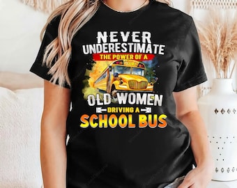 Schulbusfahrer PNG, Sublimationsdesign, Busfahrer Shirt, lustiges Busfahrer Zitat, Schulbus Clipart, digitaler Download