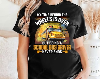 Schulbusfahrer PNG, Sublimationsdesign, Busfahrer Shirt, lustiges Busfahrer Zitat, Schulbus Clipart, digitaler Download