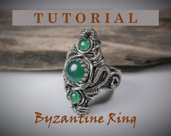 Ring Tutorial - Jewelry How To - Byzantine Ring Tutorial - Rings