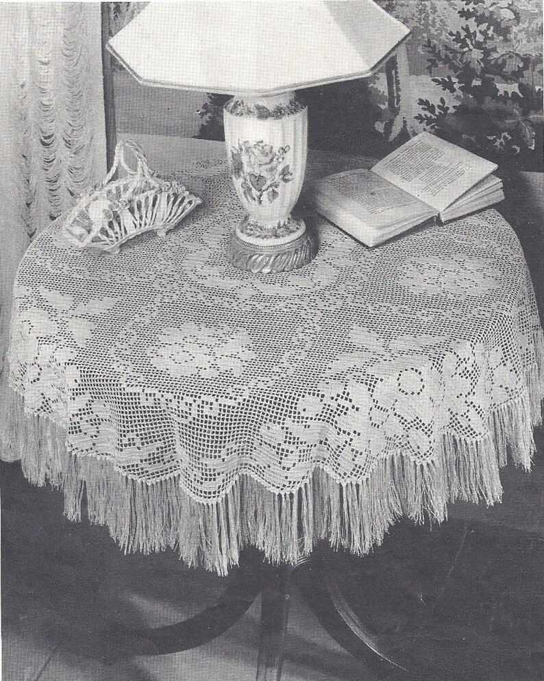 Ebook Filet Crochet Coats N Clark Bk 193 Etsy