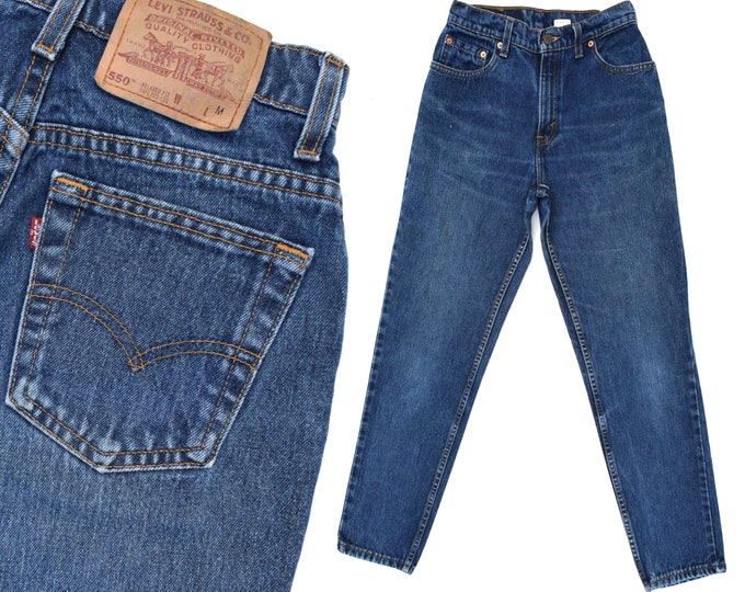 80s Vintage Levis Jeans 550s Jeans High Rise Jeans Womens Etsy