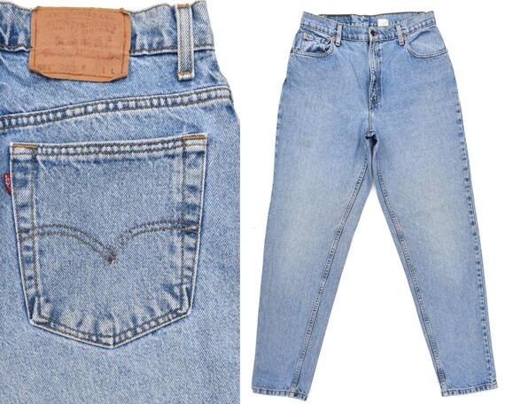 80s Vintage Levis Jeans Womens High Waisted Levi J