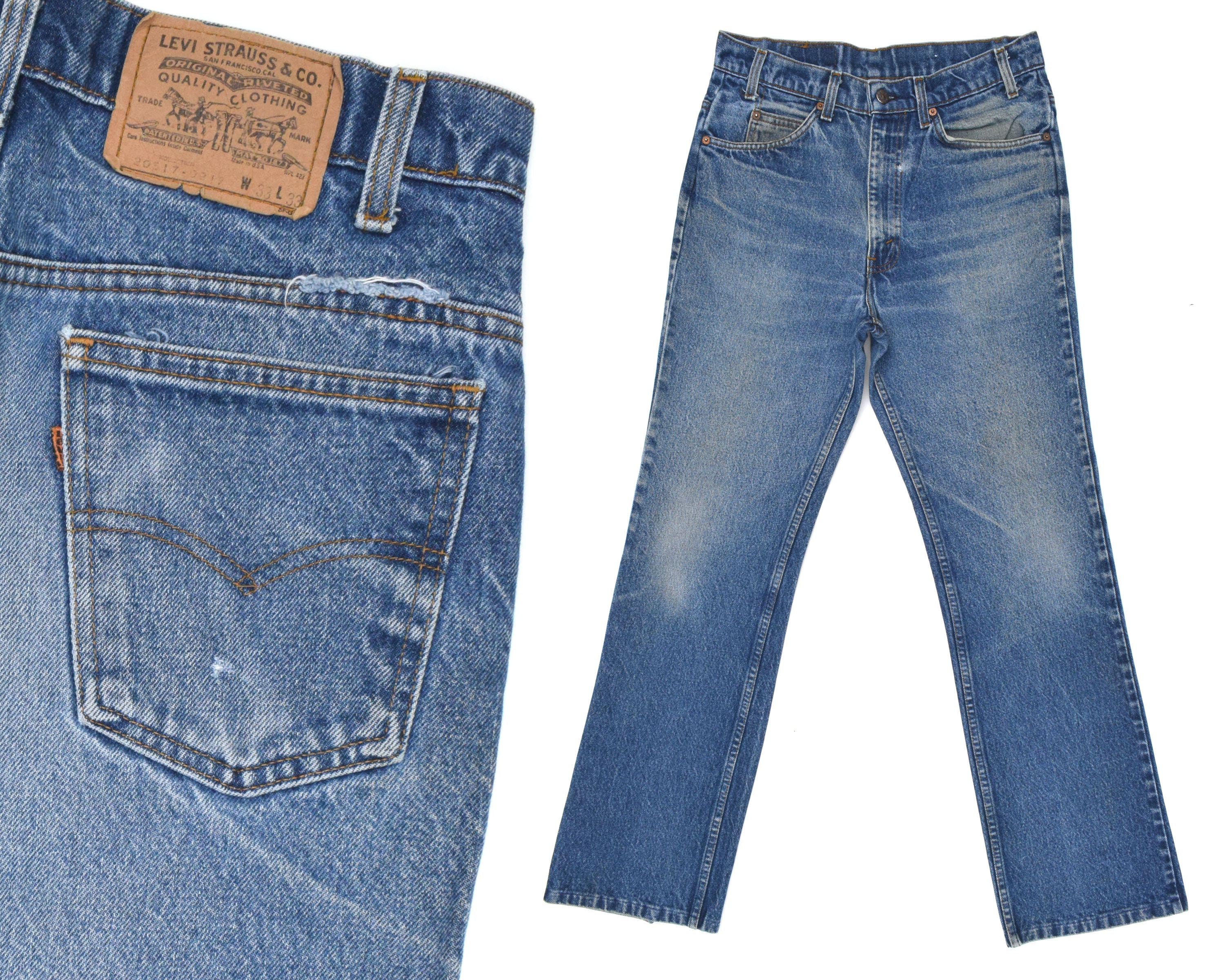 distressed levis