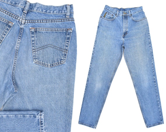 armani high waisted jeans