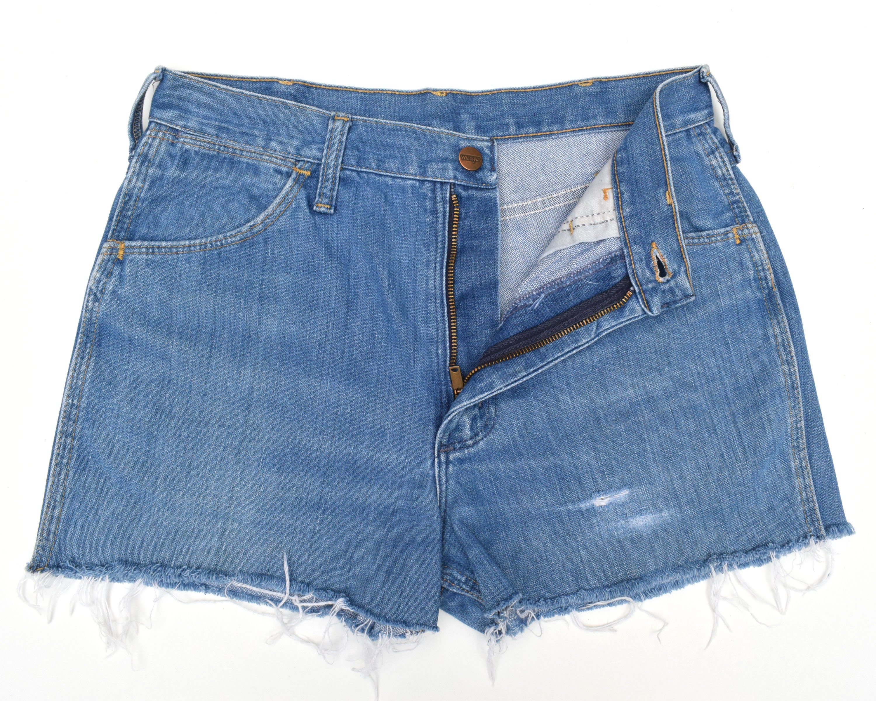 60s denim shorts