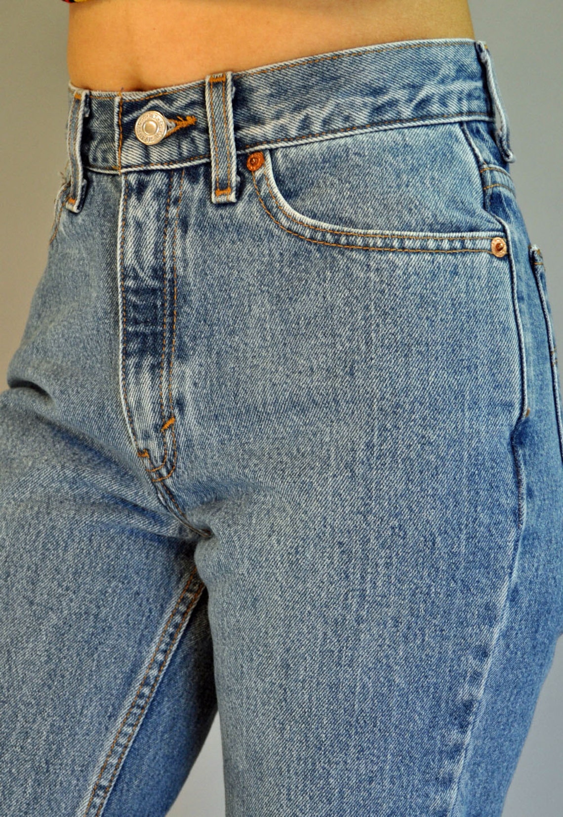 Vintage levis 80s high waist jeans / Womens LEVI 512 denim | Etsy