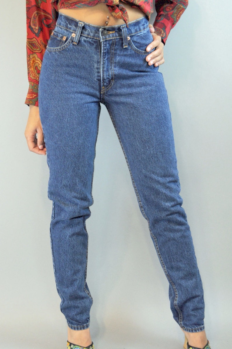 80s Vintage Jordache Jeans Womens High Rise Jeans JORDACHE Mom | Etsy