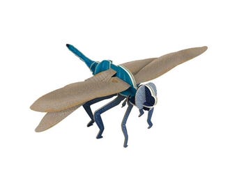 Build Your Own, Dragonfly | Cardboard Craft Toy | STEM | Ideal Gift | Ages 8+