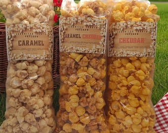 Gourmet Flavored Popcorn | Caramel Cheddar Bundles