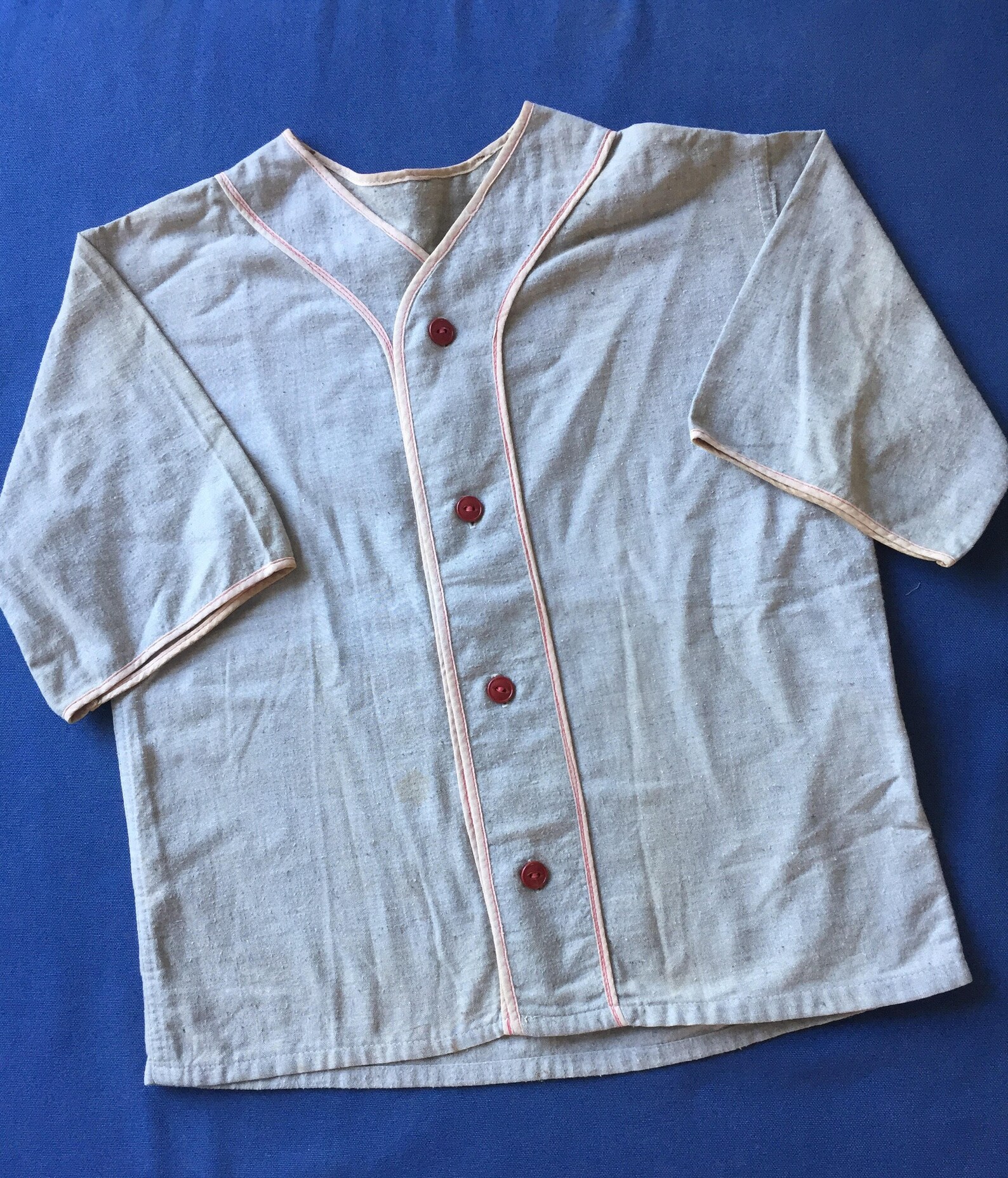 Vintage youth baseball uniform jersey hat pants wool flannel Etsy