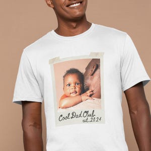 Custom Dad Shirt, Dad Est Year Tee, Cool Dad Club T-Shirt, New Dad Shirt, Fathers Day Gift, Birthday Gift for Daddy, New Dad Gift Idea