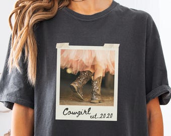 Vintage Cowgirl T-Shirt: Western Fashion Concert Tee
