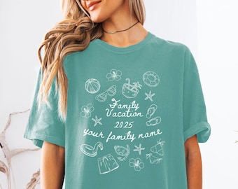 Personalized Family Vacation Shirt: Matching Summer Trip Tee
