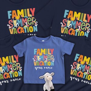 Family Vacation 2025 Custom Shirts, Making Memories Together Family Matching T-shirt, Personalized Family Vacation Shirt, Summer Family Tee