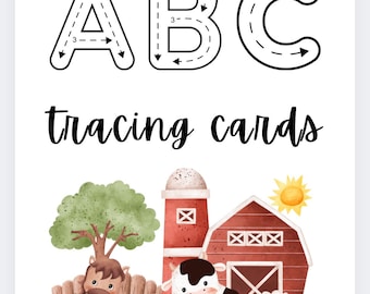ABC Tracing Cards