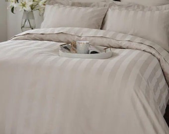Cotton Sateen Bedding Set, Queen/King Size, Bird Print