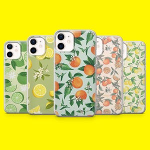 Custodia per telefono Fresh Fruit, minimalista, con limone aspro, per iPhone 16, 15, 14, 13, 12, Samsung S25Ultra S24 S23FE A54 A34 A15 A14 Pixel 9Pro 8A 7A XL