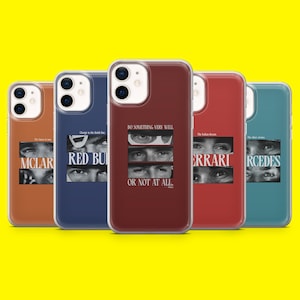 Custodia per telefono Formula Car Racing Competition Cover per iPhone 16 15 14 13 12 Samsung S25Ultra S24 S23FE A54 A34 A15 A14 Pixel 9Pro 8A 7A XL