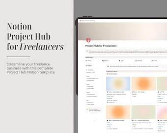 Notion Business Template: Freelancer Project Tracker & Client Portal