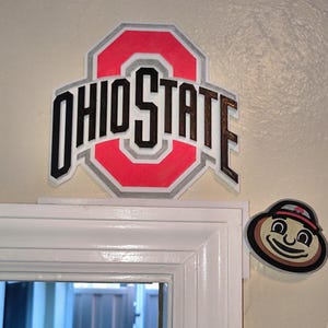 Ohio State Door Decor