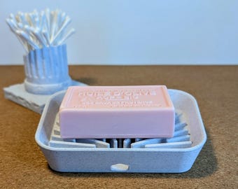 Modern and ideal soap dish - Keeps your soap dry - Customizable in color and size - Choose the one you need!