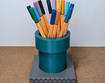 Mario Pipe Pencil Holder - Geek Accessory Inspired by Video Games | Gaming Room & Office Decor | Original Gamer Gift