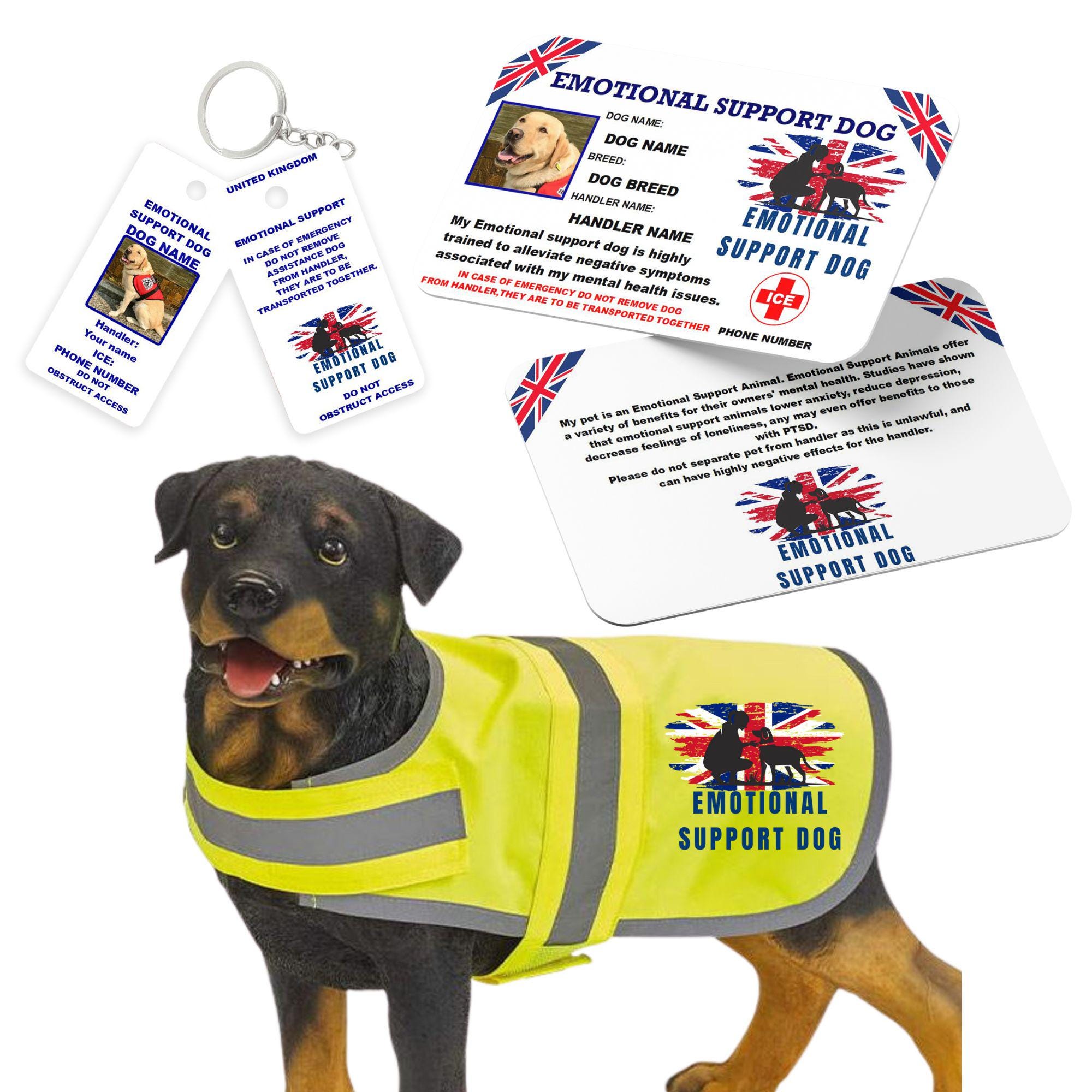 Emotional Support Dog Chihuahua Service Dog Vest Buy A Emotional