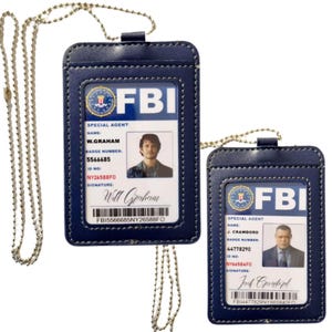 Jack Crawford, Will Graham o crea tu propia réplica de tarjeta de identificación