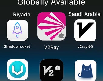 Riyadh Saudi Arabia V2Ray Dedicated VPN Server: 10GB Data (7 Days Access) Globally Available