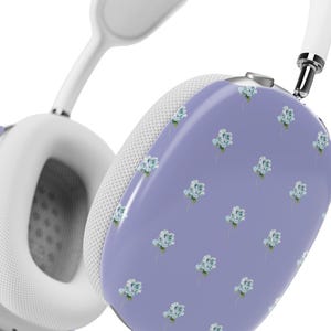 Floral Airpods Max Cases, Custom Floral Airpods Max Covers, Trendy Birthday Gift for Teens, Girly Chic Cottagecore Snap On Cover