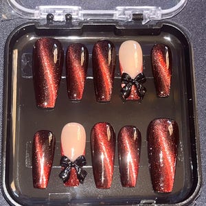 Red x Black Cat Eye Set