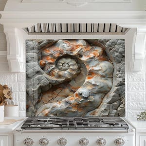 Tempered Glass Stove Backsplash, Kitchen Backsplash, Stove Back Cover-Splashback Tile-Sink Splashback-Cooker Glass Wall Panel-Chopping Board