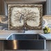 Fireproof Backsplash-tree of Life Kitchen Splashback for Stove Back ...