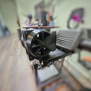 120mm Fan Shroud for WindSim with Side vent