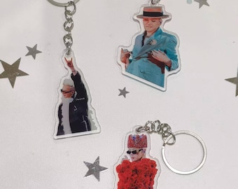 Llavero acrílico de concierto de G Dragon / Merchandising de llaveros / Merchandising no oficial / Accesorios para bolsos / Regalo